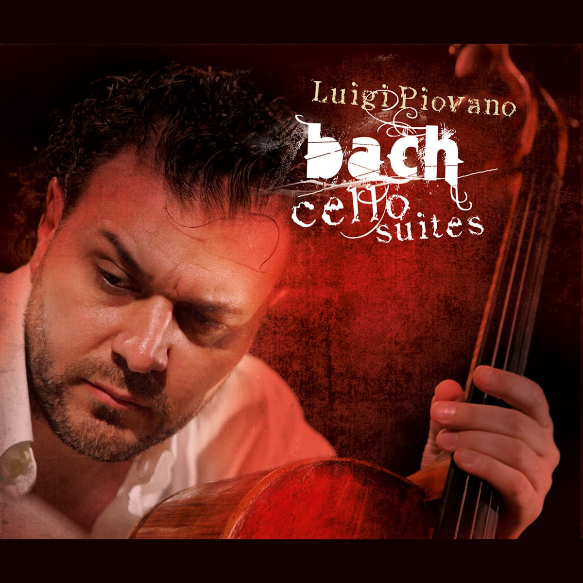 Bach: Cello Suites by Luigi Piovano album cover