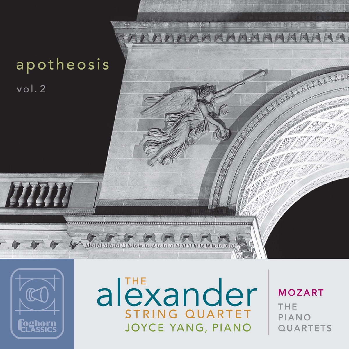 Mozart: The Piano Quartets by Joyce Yang & Alexander String Quartet album cover