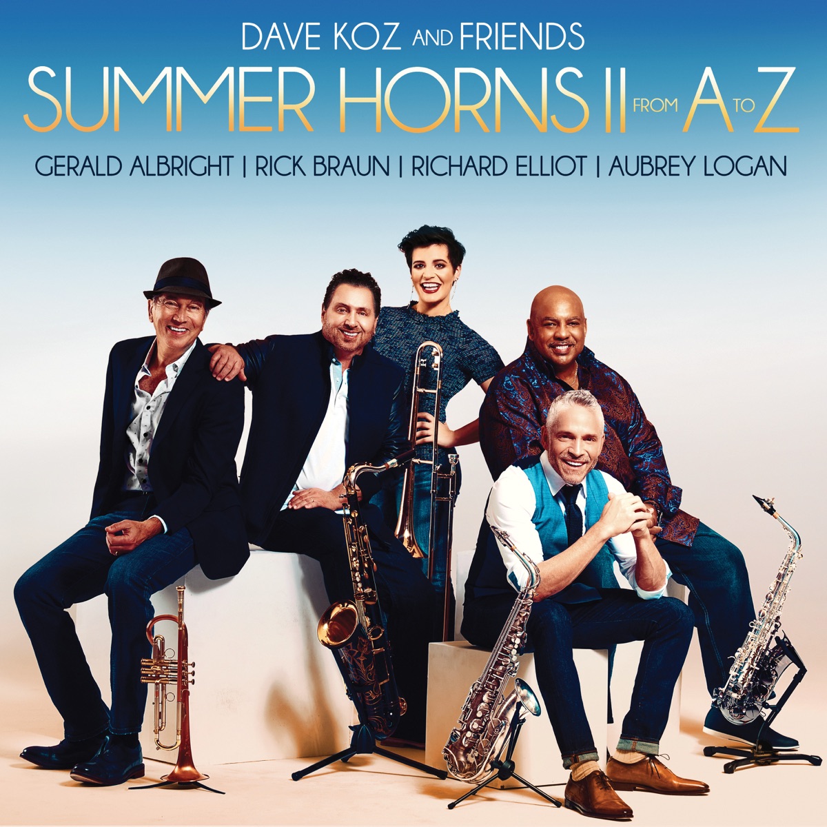Summer Horns II: From A to Z by Dave Koz album cover