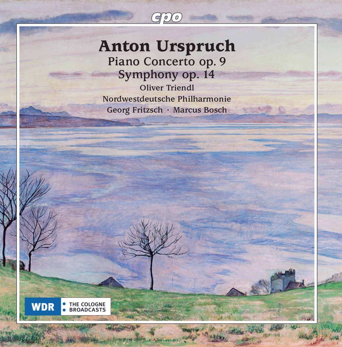 Urspruch: Piano Concerto & Symphony by Oliver Triendl, North West German Philharmonic Orchestra, Marcus Bosch & Georg Fritzsch album cover