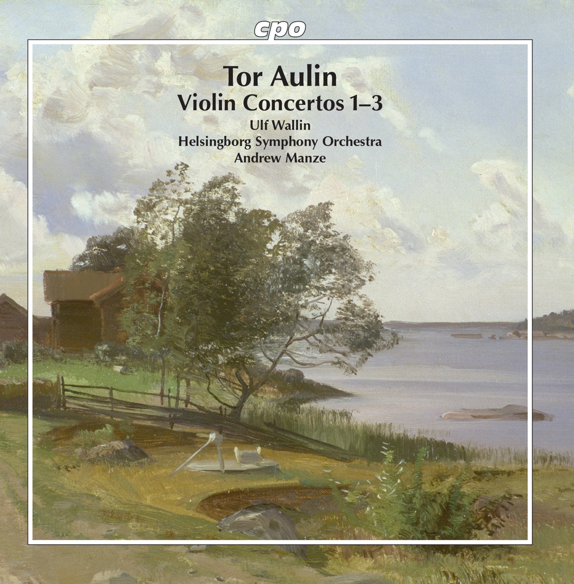Aulin: Violin Concertos Nos. 1-3 by Ulf Wallin, Helsingborgs Symfoniorkester & Andrew Manze album cover