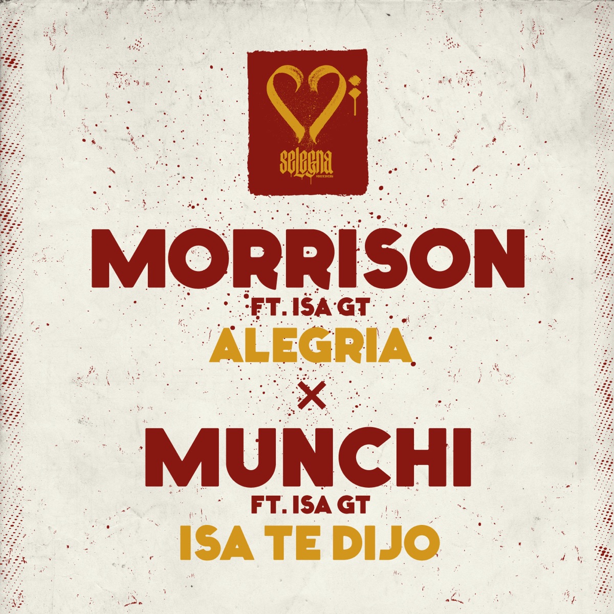 Alegria X Isa Te Dijo (feat. Isa GT) - Single by Morrison & Munchi album cover
