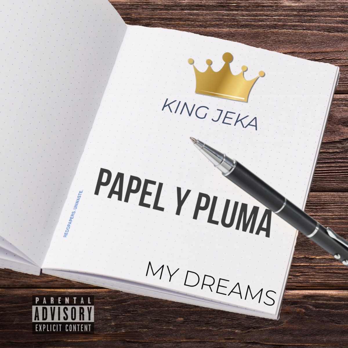 Papel y Pluma - Single by King Jeka album cover
