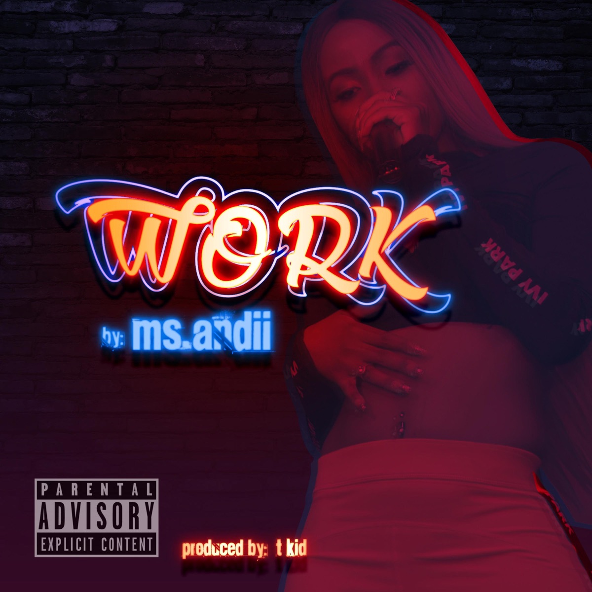 Work - Single by Ms Andii album cover