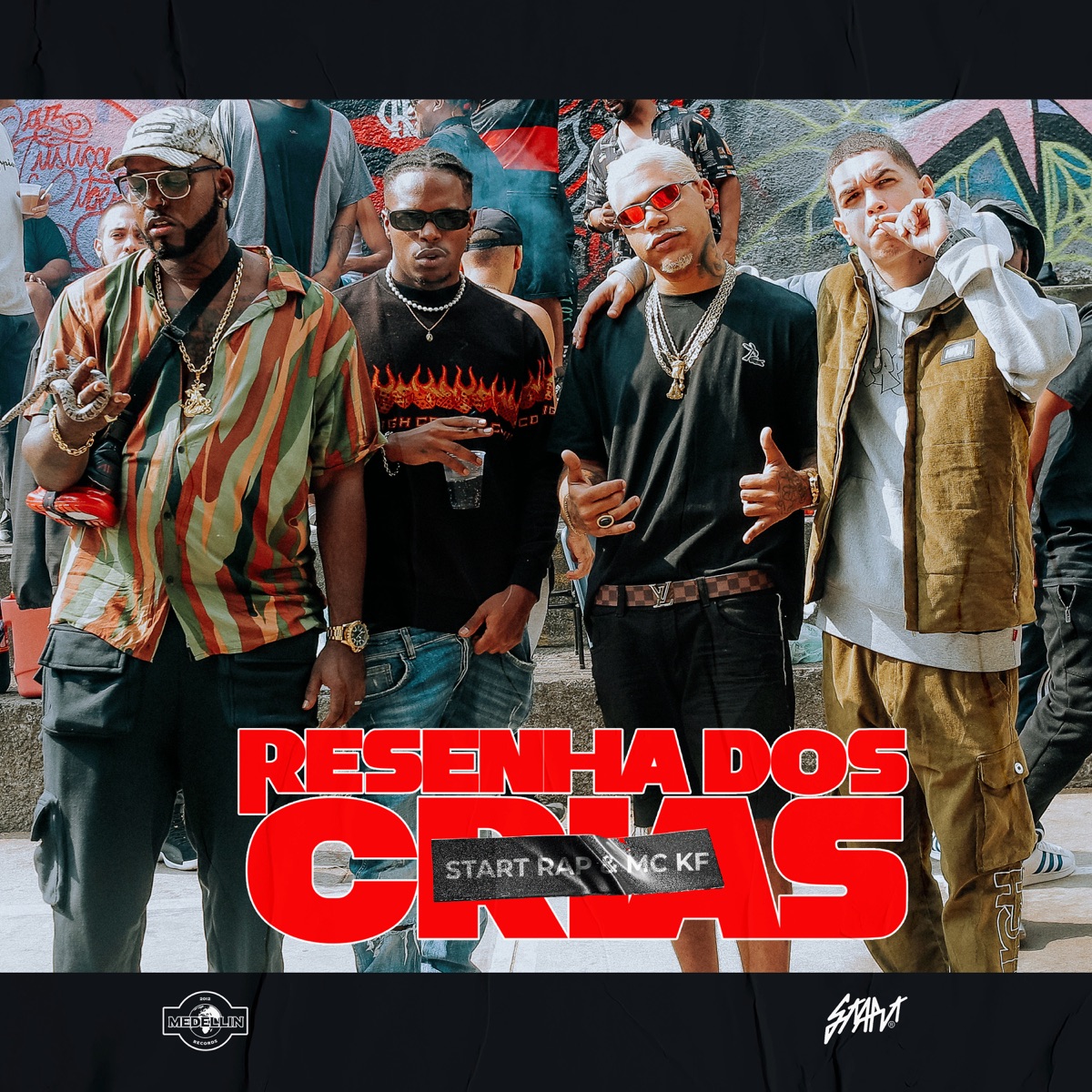 Resenha dos Crias - Single by Start Rap & Mc KF album cover