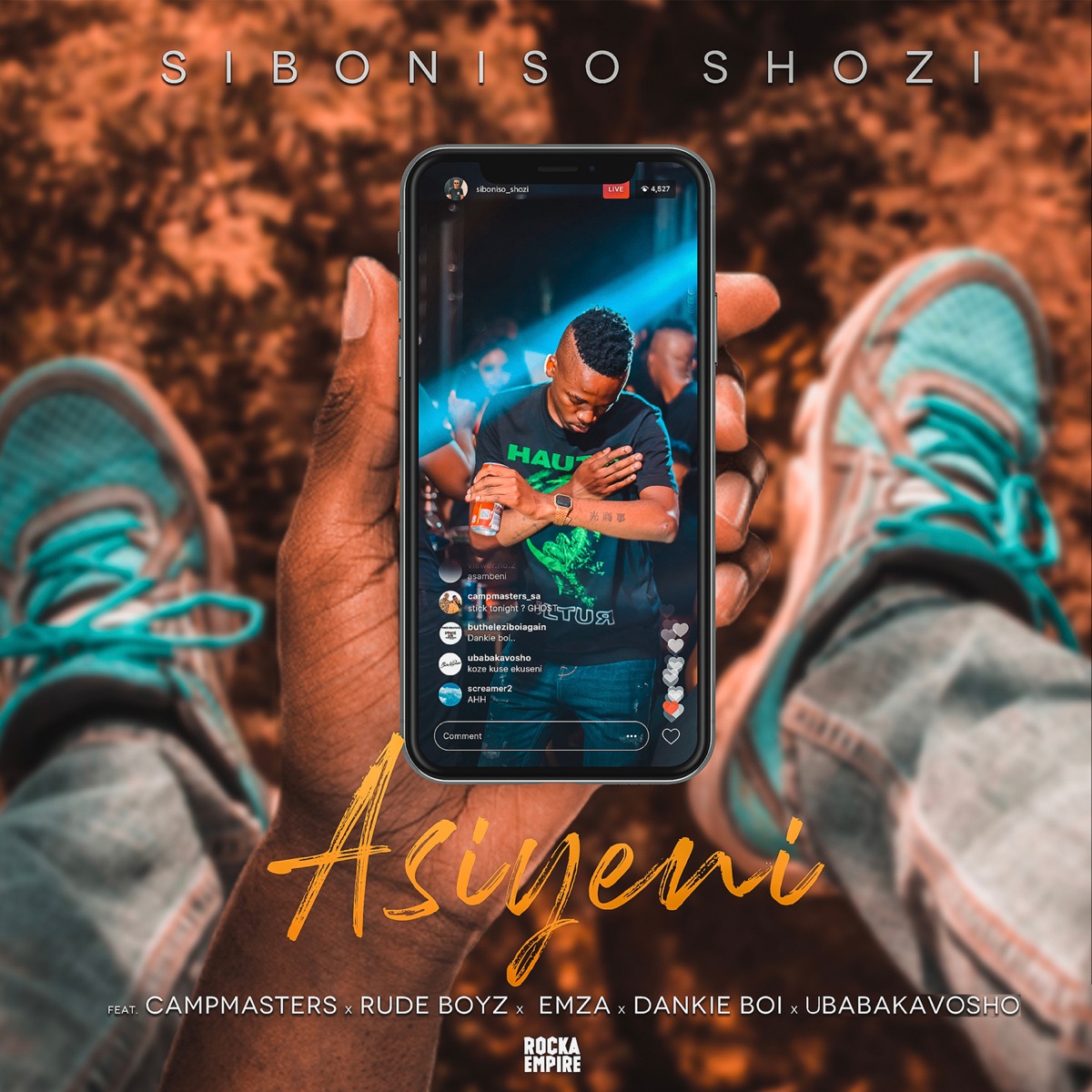 Asiyeni (feat. Campmasters, Rude Boyz, Emza, Dankie Boi & Ubabakavosho) - Single by Siboniso Shozi album cover