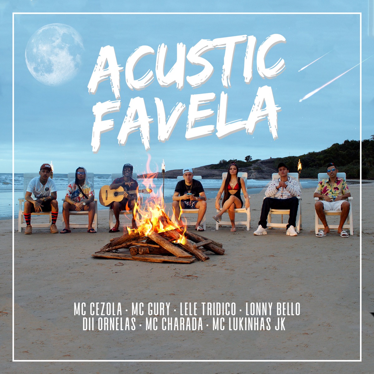 Acustic Favela - Single by MC Gury, MC Charada, Leticia Tridico, MC CEZOLA, Dii Ornelas, Lukinhas Jk & Lonny Bello album cover