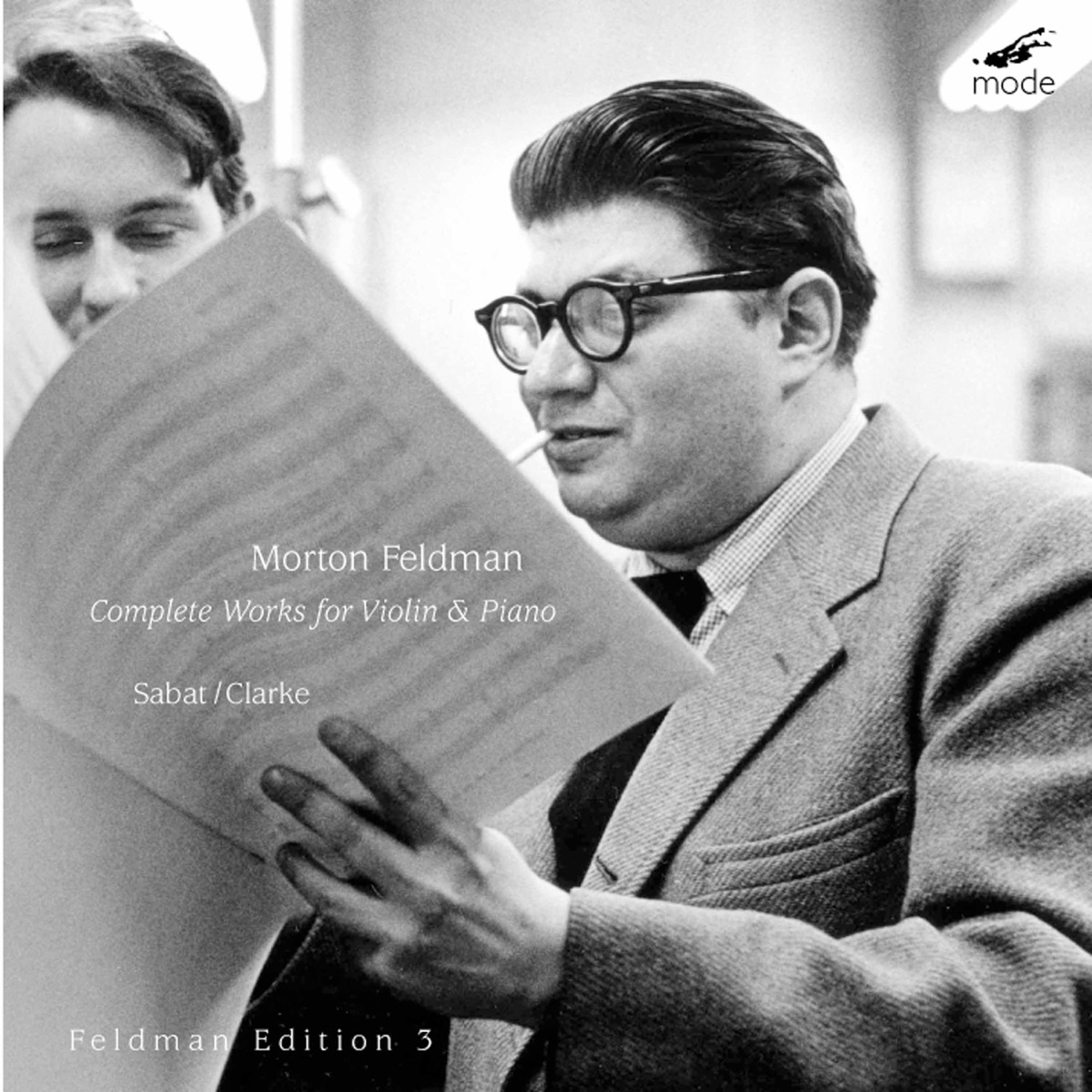 Feldman, Vol. 3: Complete Music for Violin & Piano by Marc Sabat & Stephen Clarke album cover