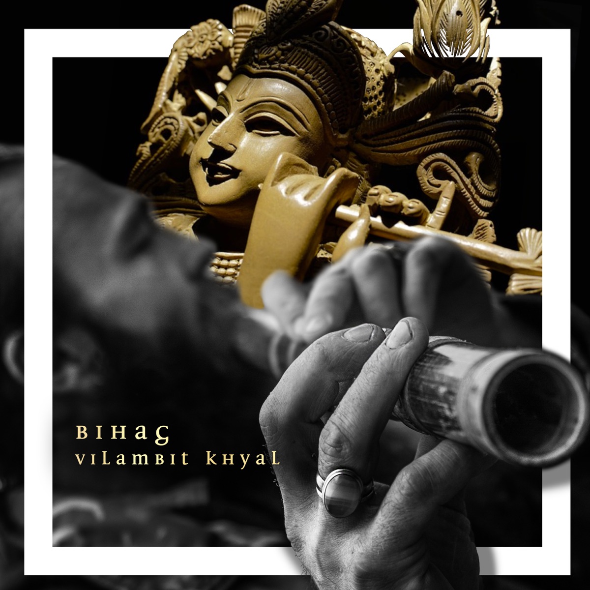 Bihag Vilambit Khyal - EP by flautas étnicas & Dhanvantri Dub album cover