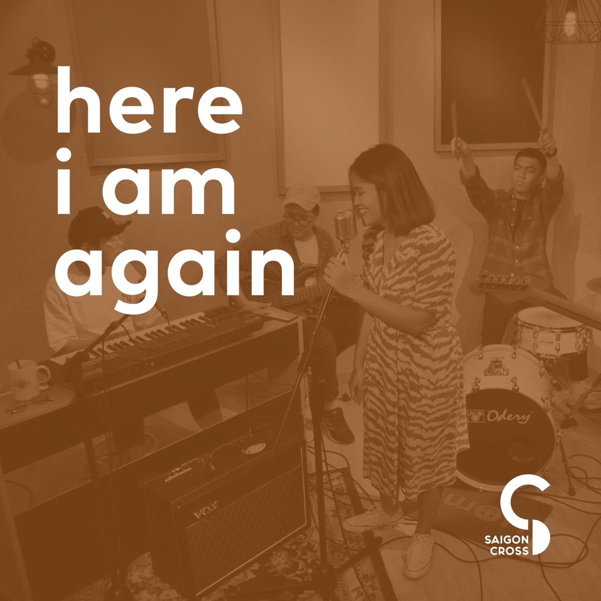 Here I Am Again - Single by Saigon Cross album cover