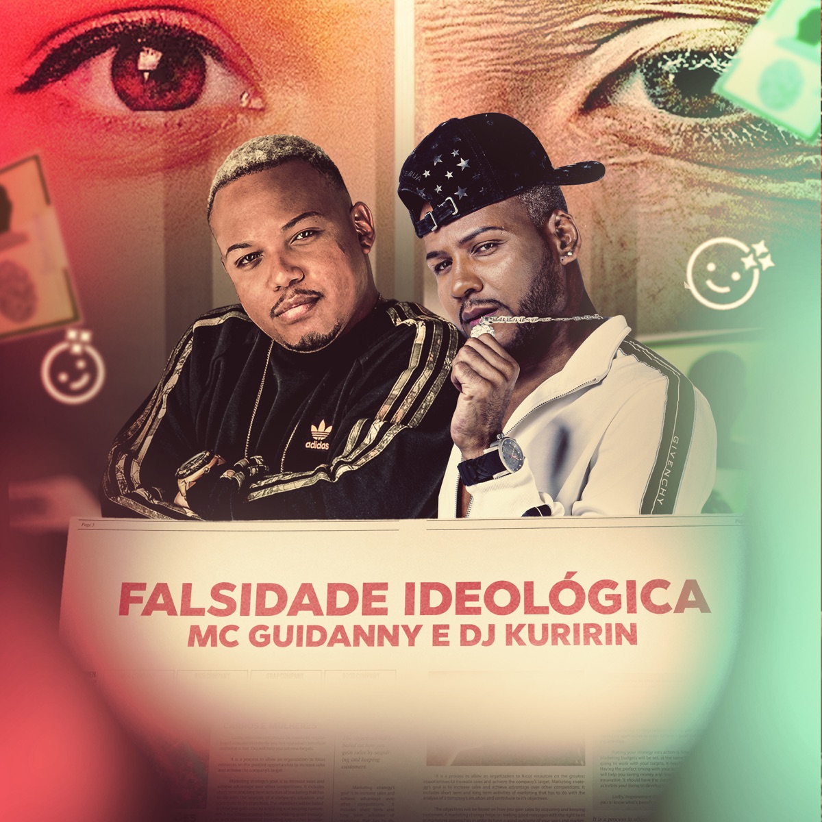 Falsidade Ideológica - Single by Mc Guidanny & Dj Kuririn album cover