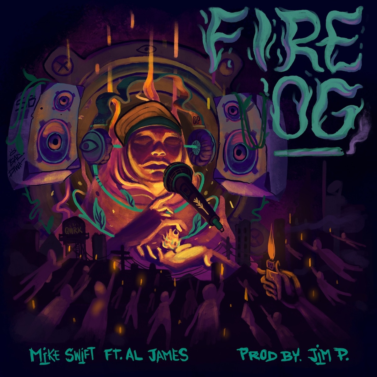 Fire OG - Single by Mike Swift, Al James & Jim P album cover