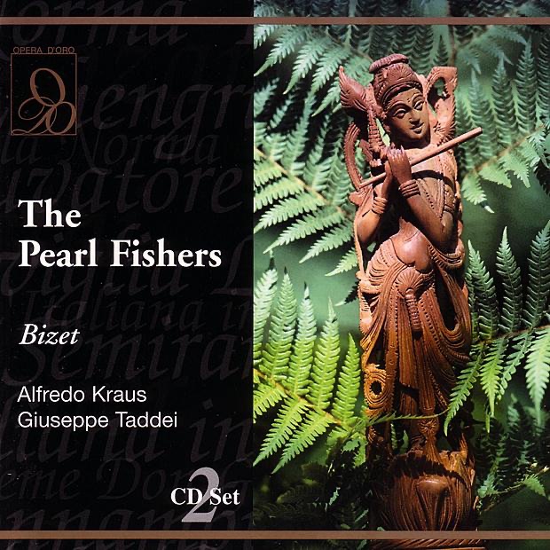 Bizet: The Pearl Fishers by Alfredo Kraus & Giuseppe Taddei album cover
