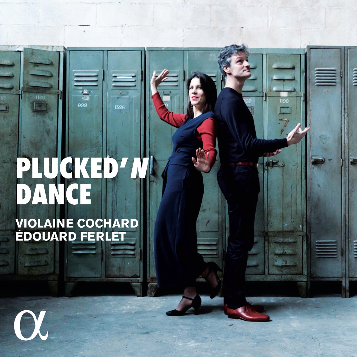 Plucked'N Dance by Edouard Ferlet & Violaine Cochard album cover