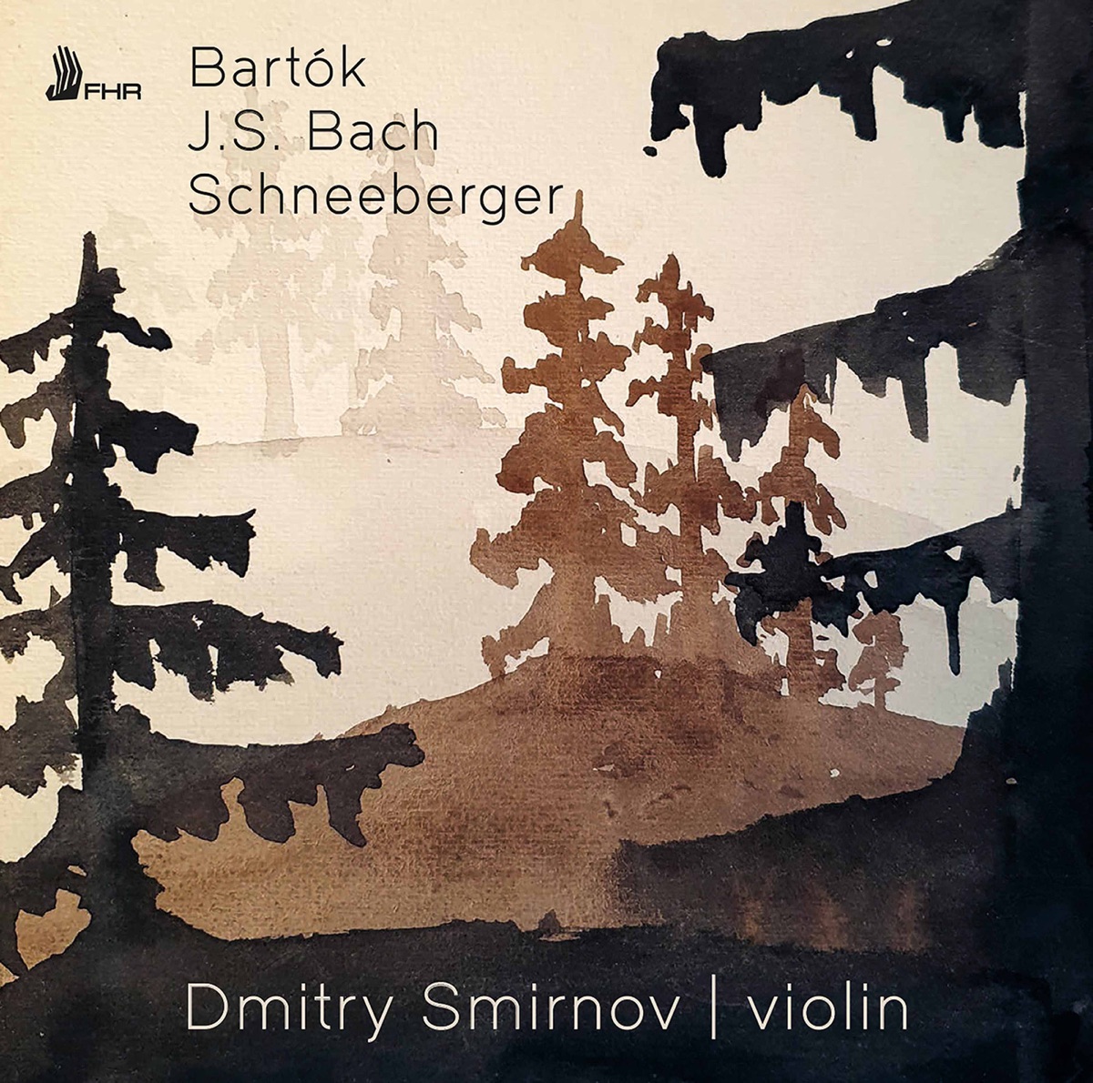 Bartók, J.S. Bach & Schneeberger: Solo Violin Works by Dmitry Smirnov album cover