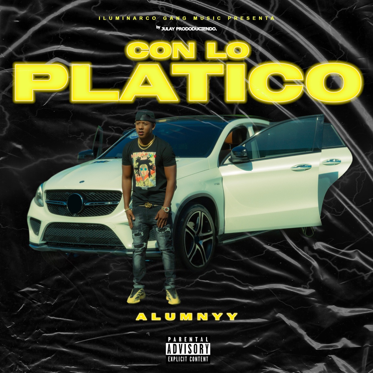 Con Lo Platico - Single by Alumnyy & Julay Produciendo album cover