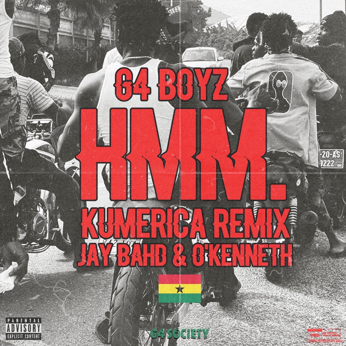 Hmm (feat. Jay Bahd & O'Kenneth) [Remix] - Single by G4 Boyz album cover