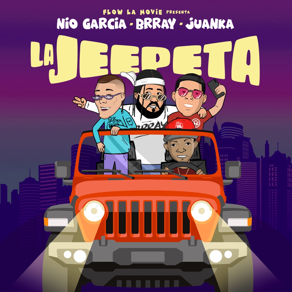 La Jeepeta - Single by Nio García, Brray & Juanka album cover