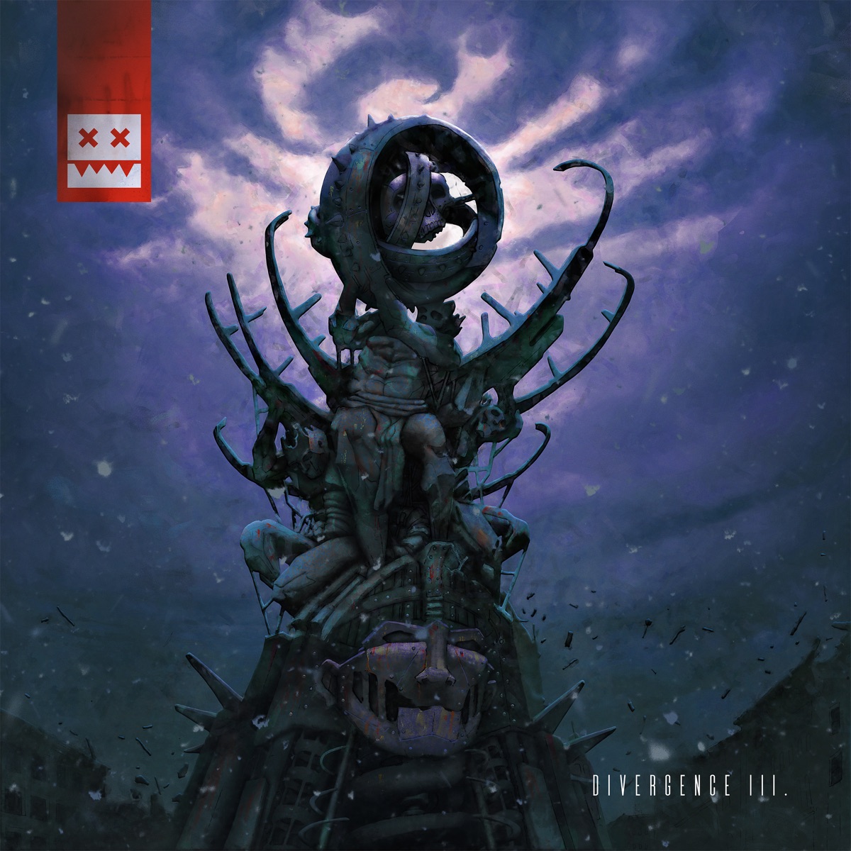 Divergence III by Disaszt, The Clamps, Telekinesis, Chaser, Screamarts, Liveon, Cod3x, Shadow Sect, mizo, Agressor Bunx, Disphonia, Ihr, Foreign Beggars, Killbreak, Kutlo, Nais & L33 album cover