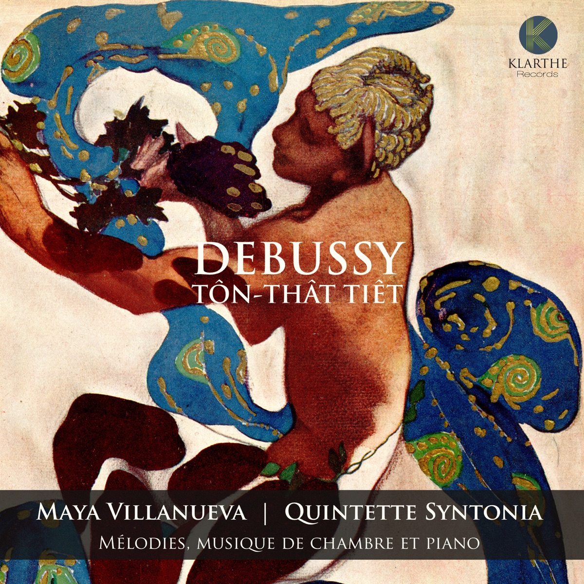 Debussy - Tôn-Thât Tiêt by Maya Villanueva & Quintette Syntonia album cover