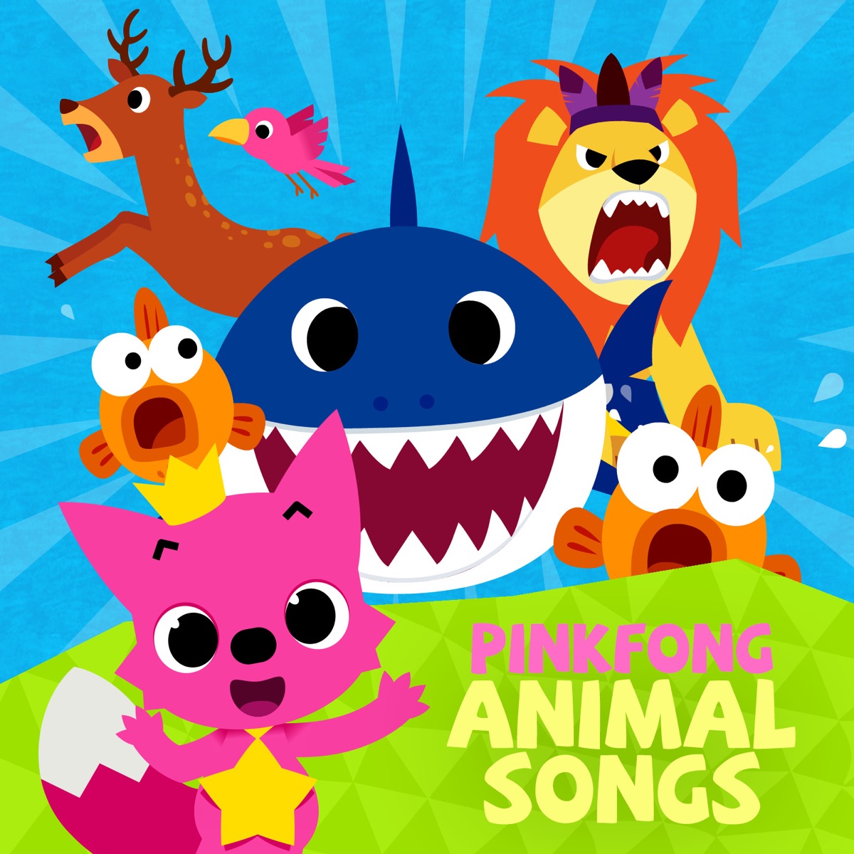 Pinkfong Animal Songs by Pinkfong album cover