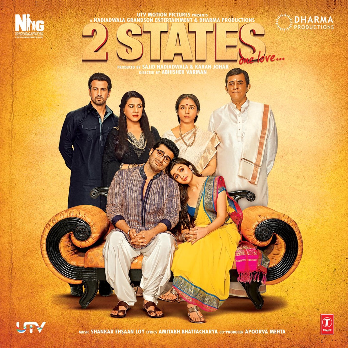 2 States (Original Motion Picture Soundtrack) by Shankar Ehsaan Loy album cover