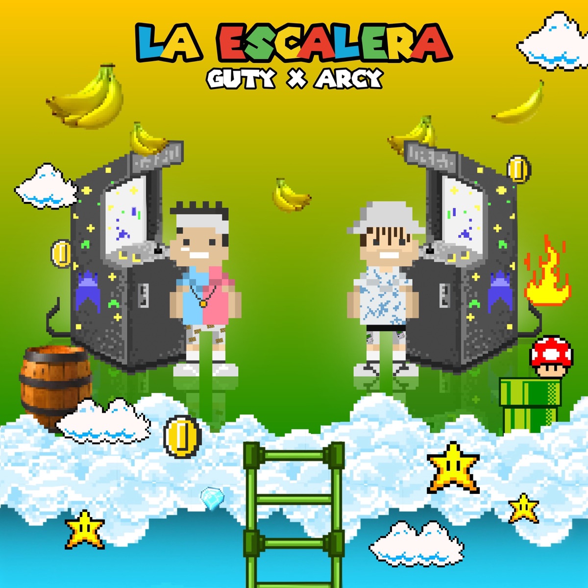 La Escalera - Single by Guty & Arcy album cover