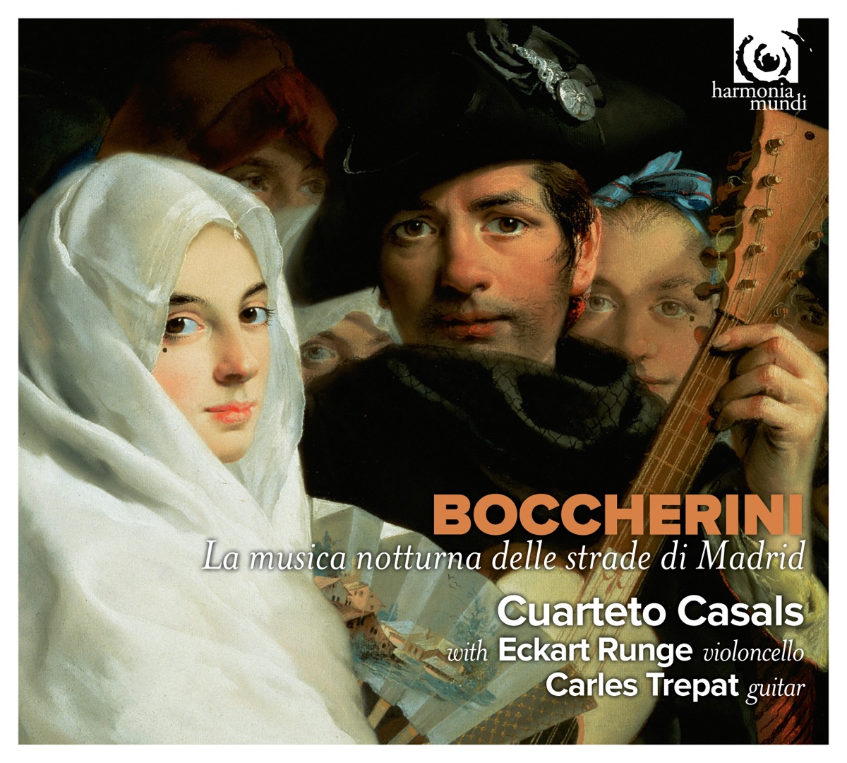 Boccherini: La musica notturna delle strade di Madrid by Cuarteto Casals album cover