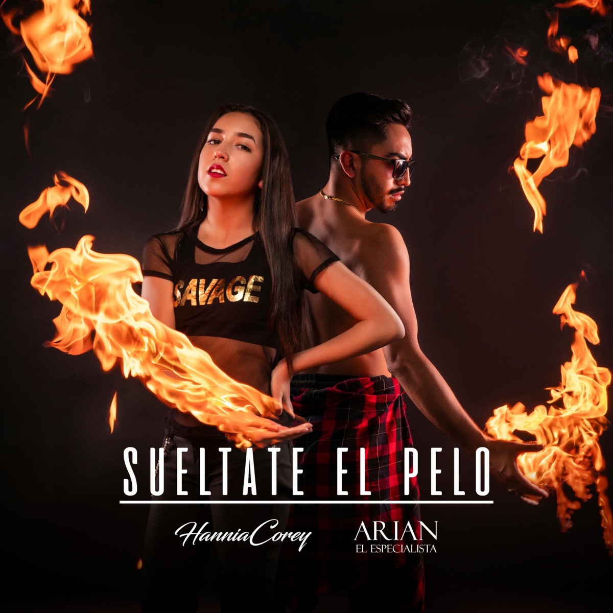 Sueltate El Pelo (feat. Arian El Especialista) - Single by Hannia Corey album cover