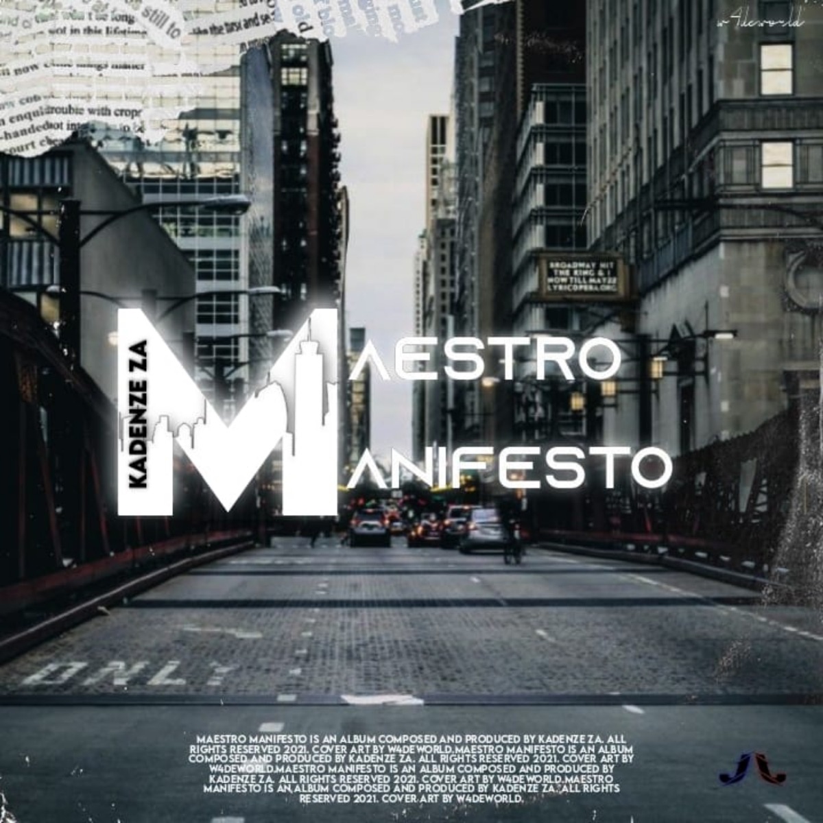 Maestro Manifesto by Kadenze ZA album cover