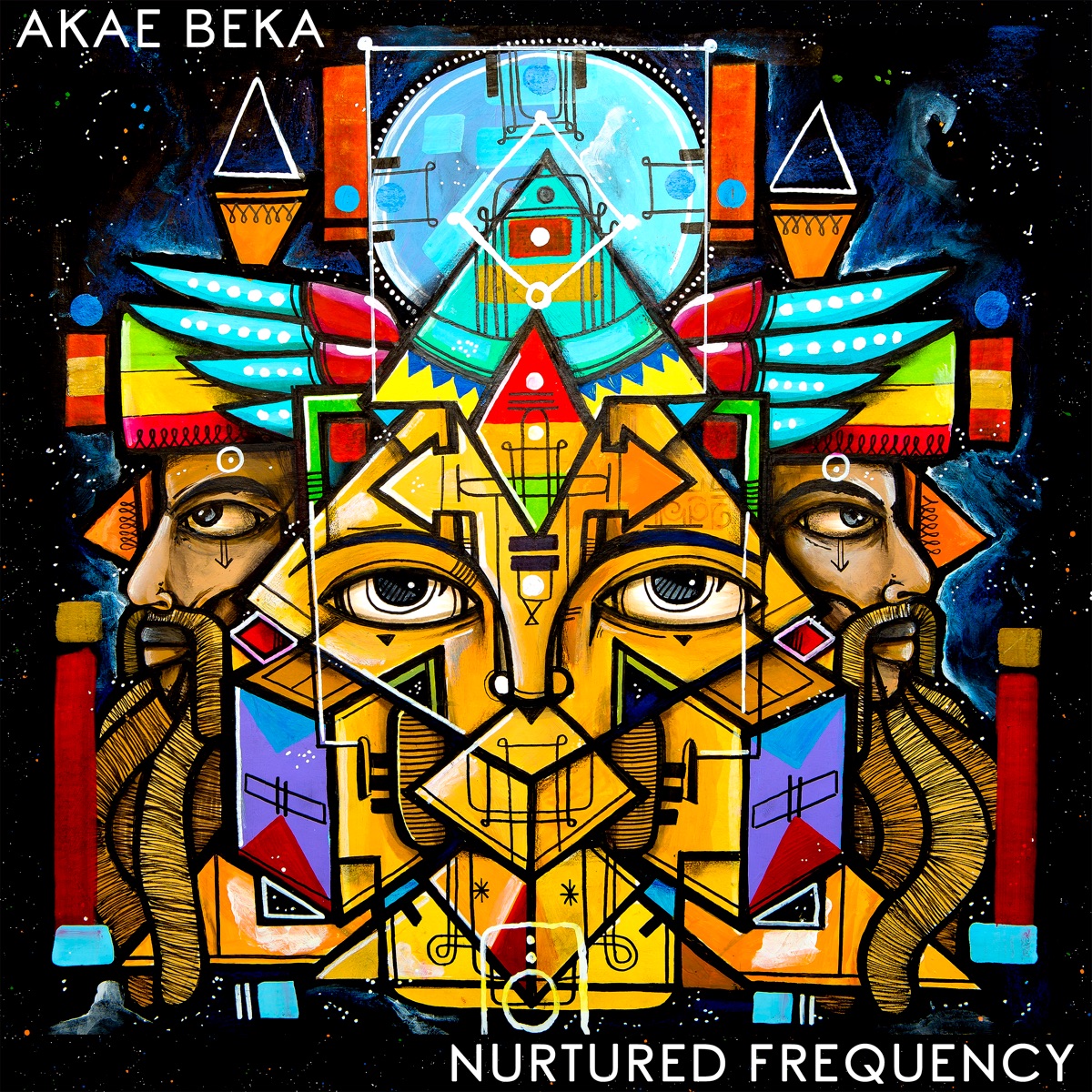 Nurtured Frequency by Akae Beka album cover