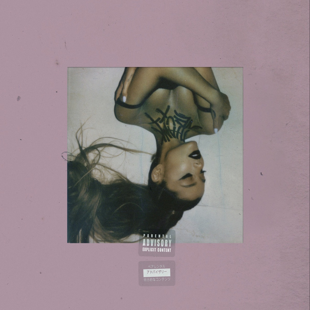 thank u, next by Ariana Grande album cover