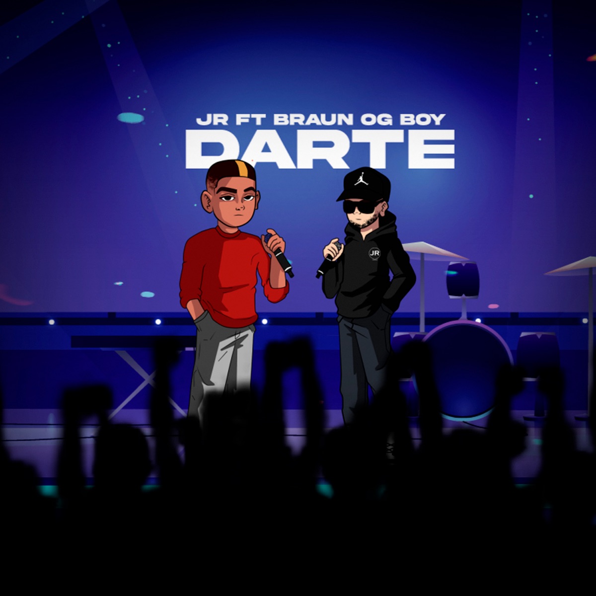 Darte (feat. Braun Og Boy) - Single by JR VE album cover