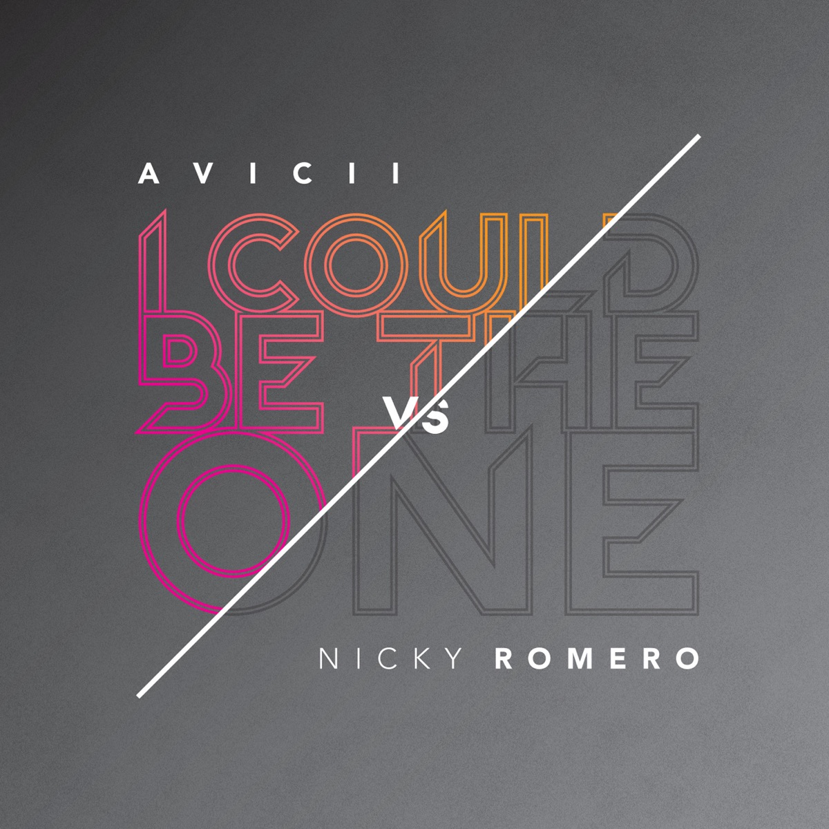 I Could Be the One (Avicii vs Nicky Romero) [Remixes] - Single by Avicii & Nicky Romero album cover