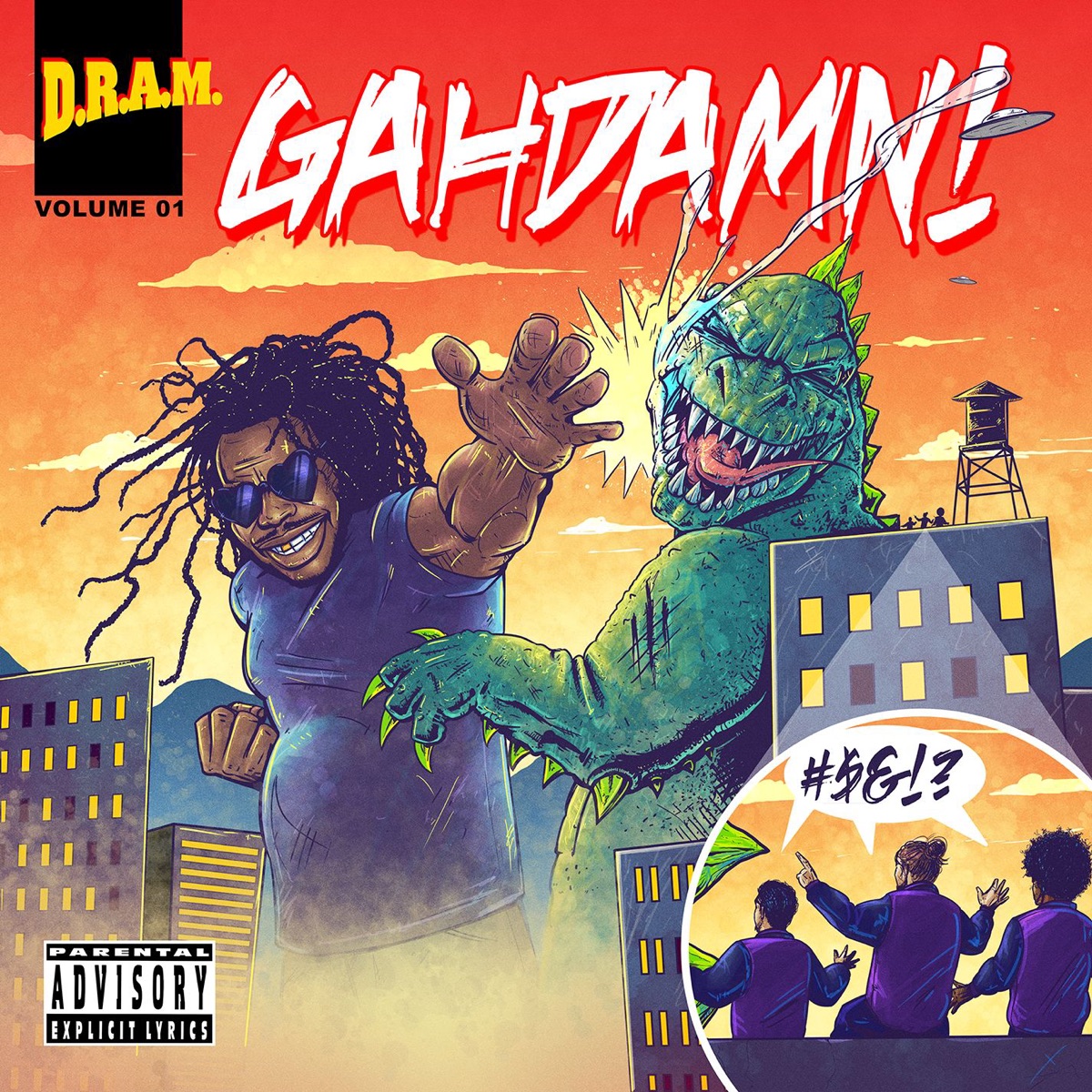 Gahdamn! by DRAM album cover