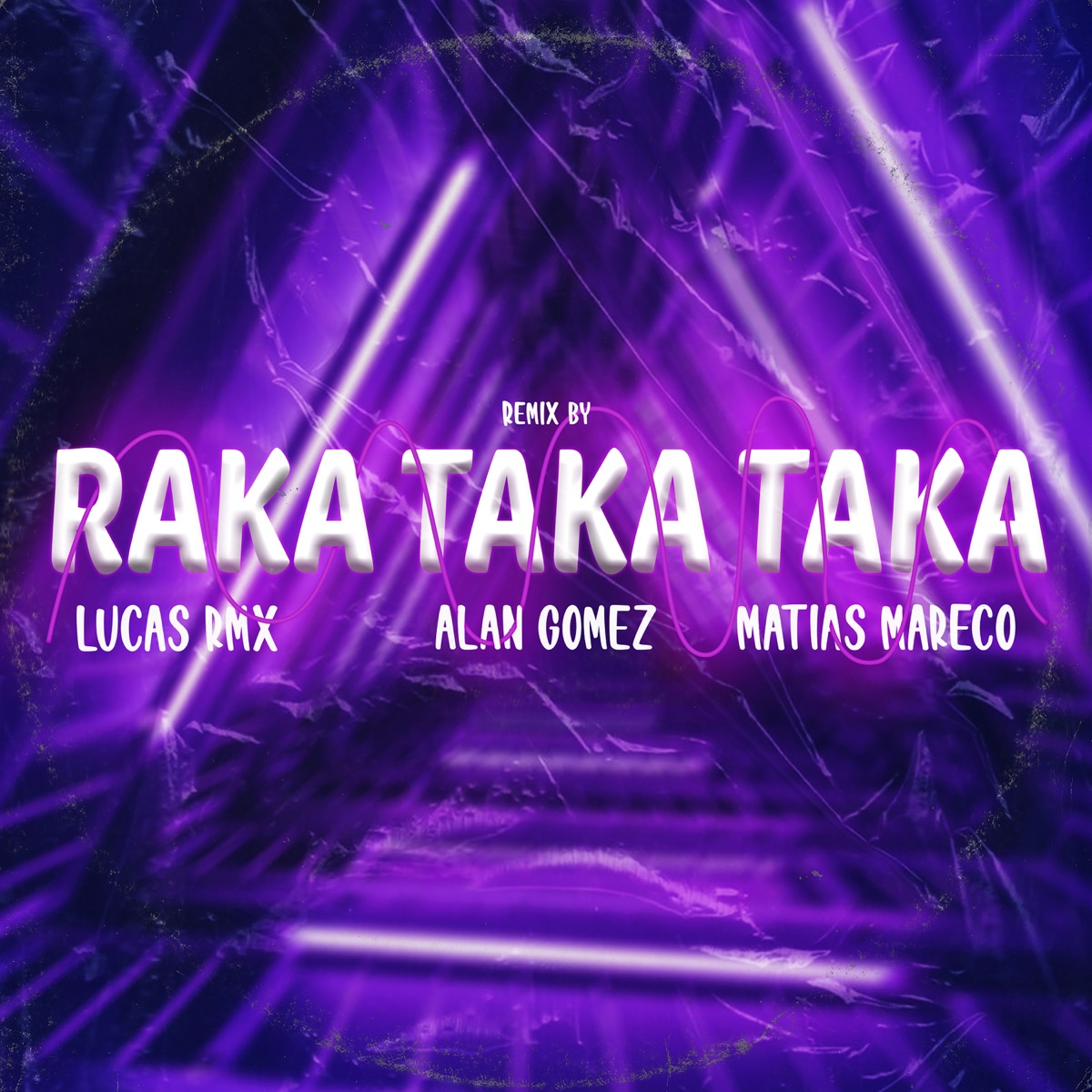 Raka Taka Taka - Single by Alan Gomez, Lucas Rmx & Matias Mareco album cover