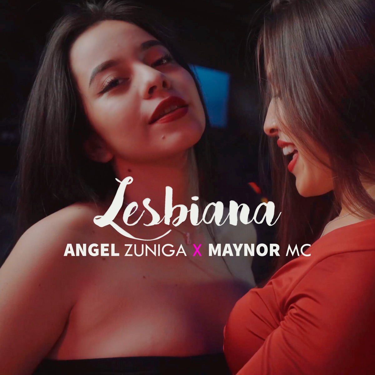 Lesbiana (feat. Maynor MC) - Single by Angel Zuniga album cover