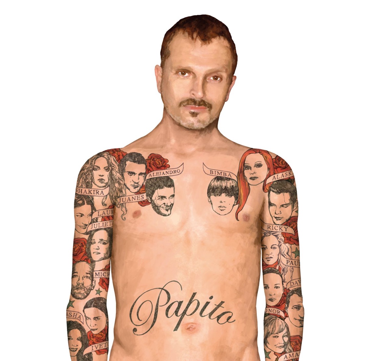 Papito (Deluxe) by Miguel Bosé album cover