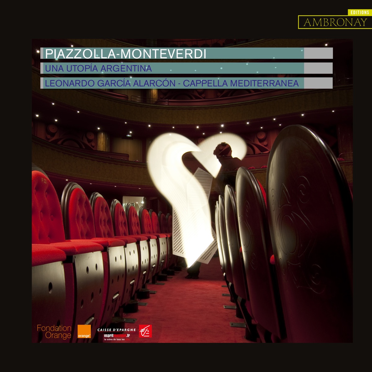 Piazzolla & Monteverdi: Una Utopía Argentina by Cappella Mediterranea & Leonardo García Alarcón album cover