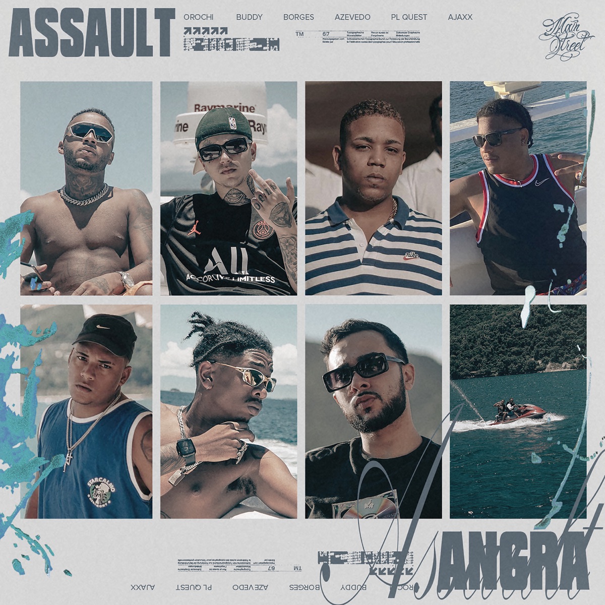 Assault (Angra) - Single by Orochi, Borges, PL Quest, Buddy, Ajaxx, Kizzy & Azevedo album cover