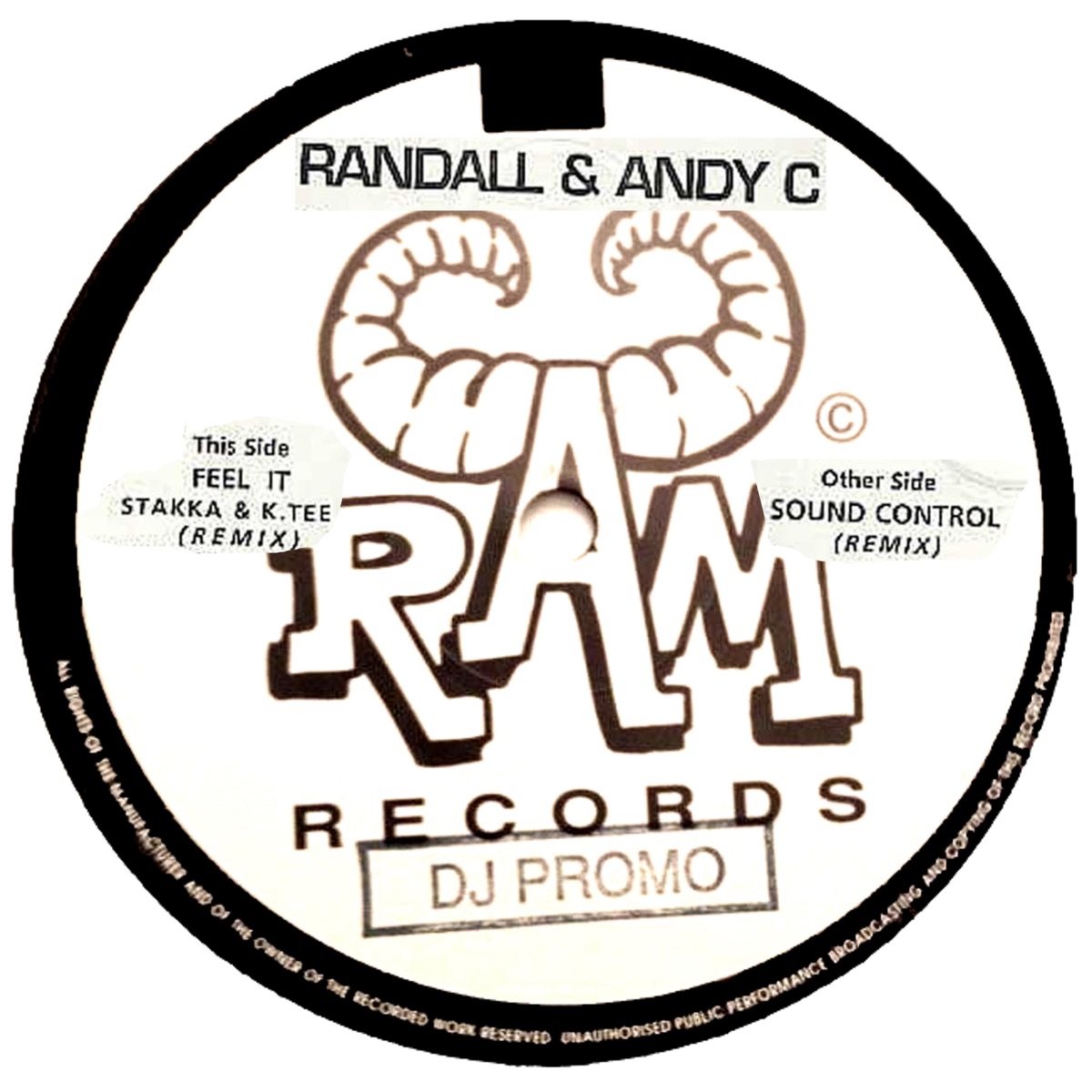 Sound Control (Remix) - Single by Randall & Andy C album cover