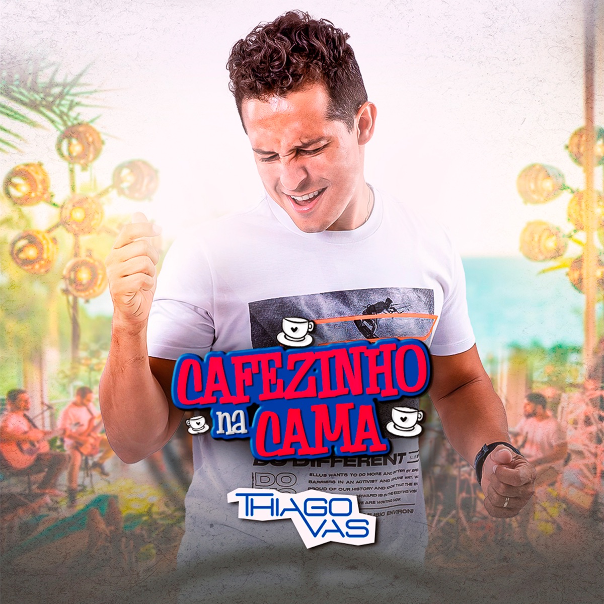 Cafezinho na Cama - Single by Thiago Vas album cover