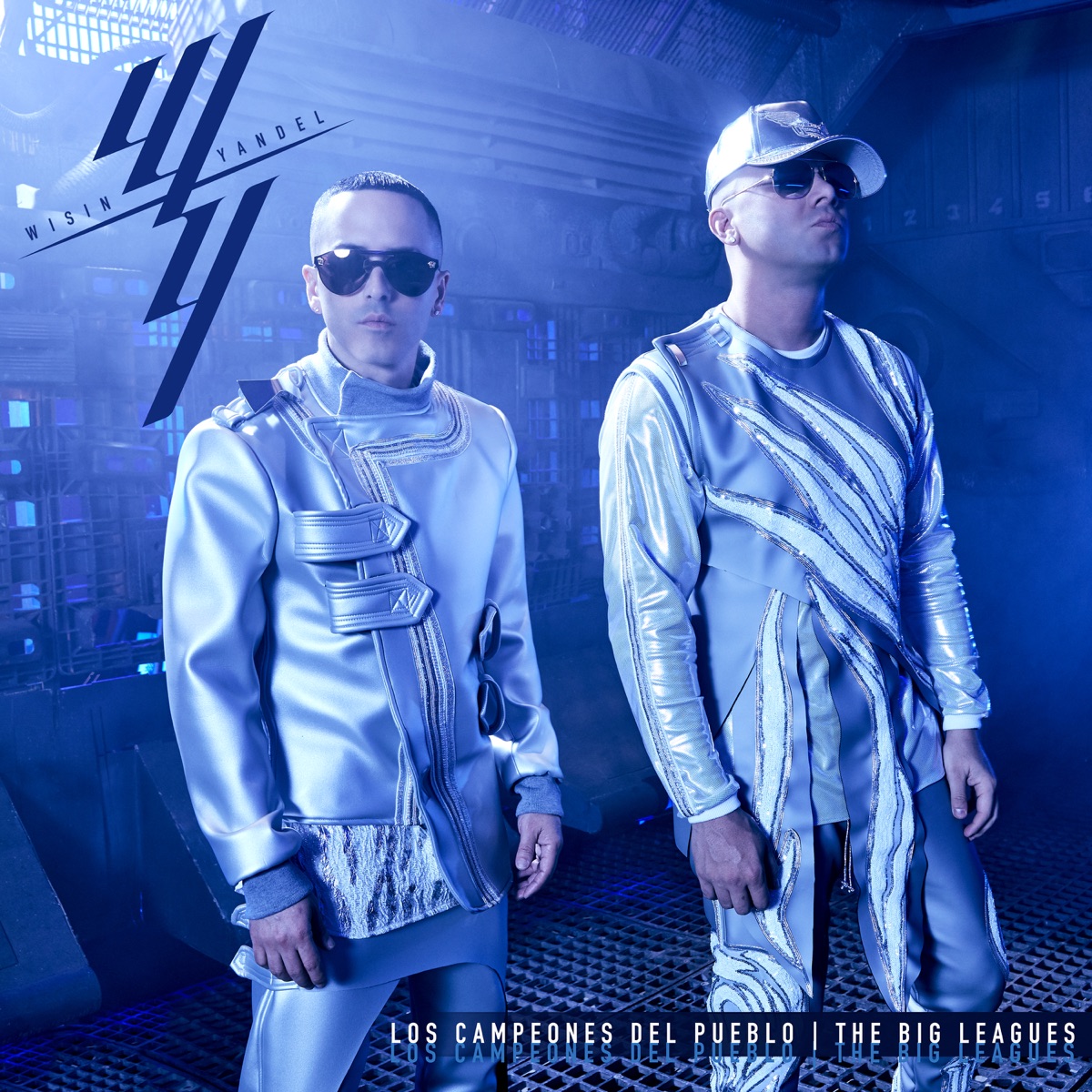 Los Campeones del Pueblo "The Big Leagues" by Wisin & Yandel album cover