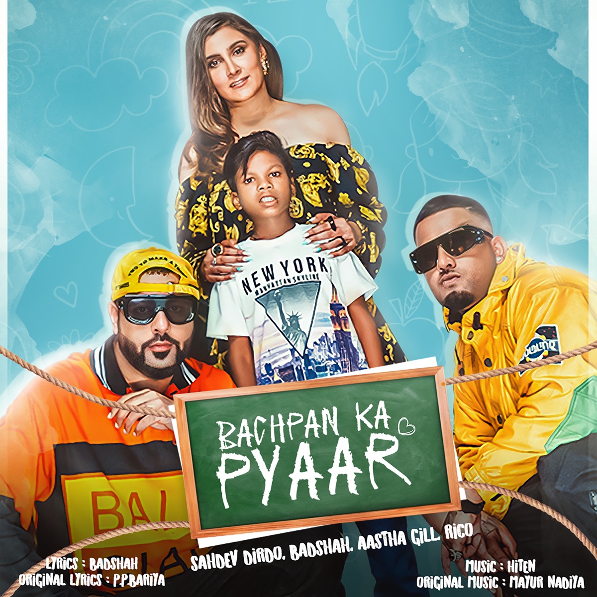 Bachpan Ka Pyaar - Single by Badshah, Aastha Gill, Sahdev Dirdo & Rico album cover