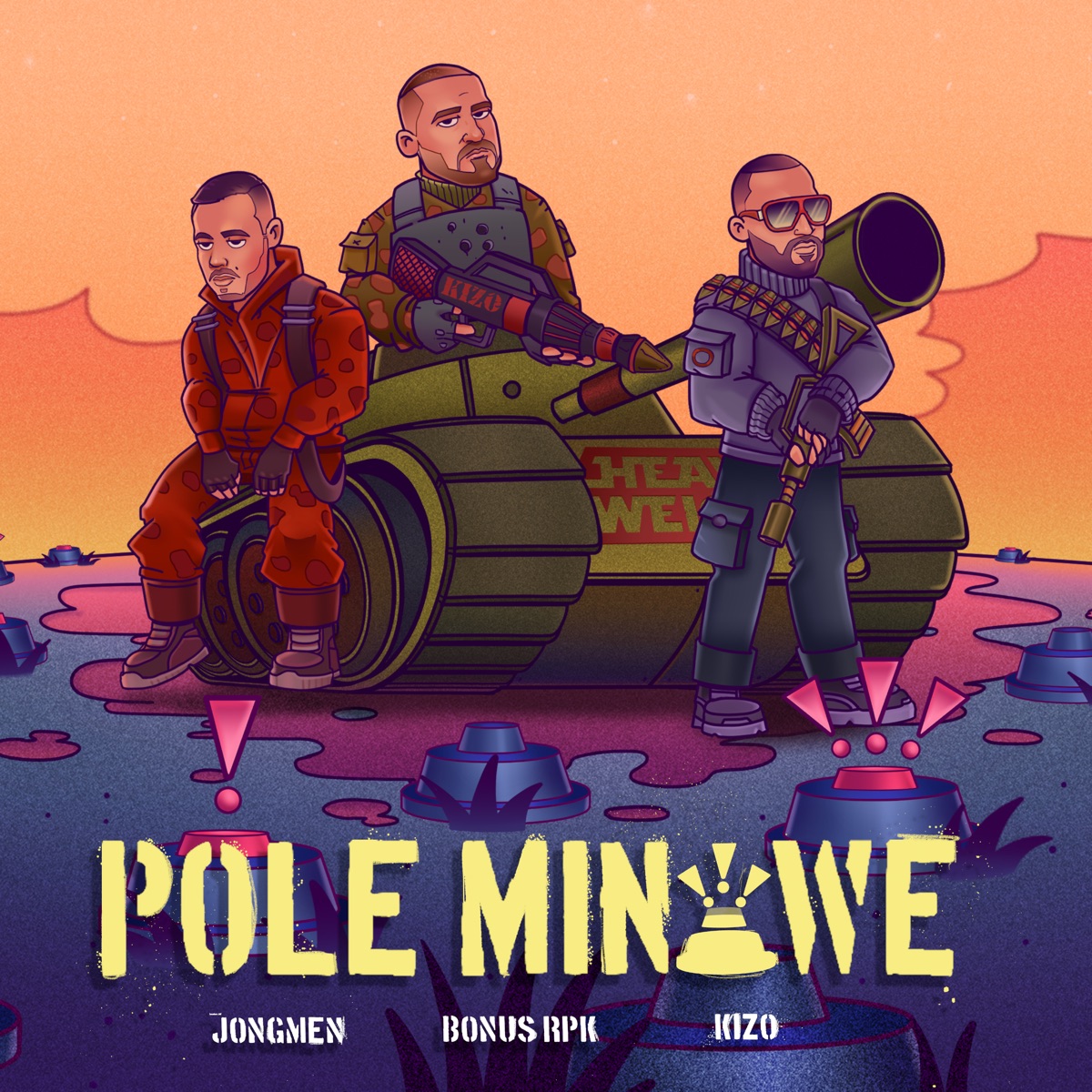 Pole Minowe (feat. Jongmen) - Single by Heavyweight, Kizo & Bonus RPK album cover