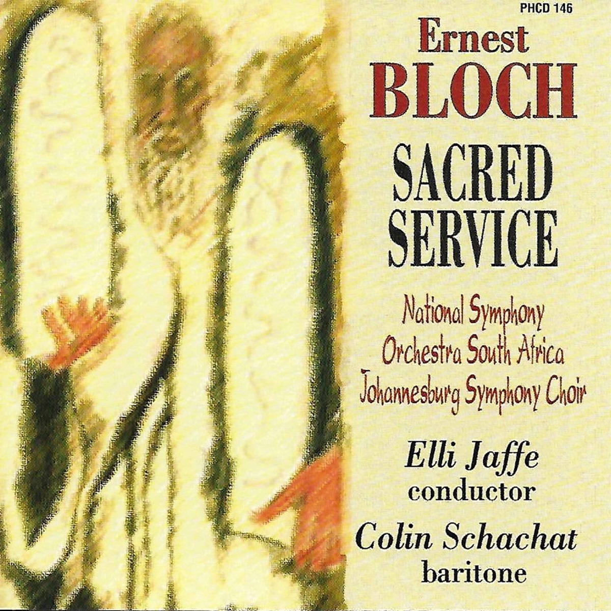 Bloch: Sacred Service, B. 68 (Live) by National Symphony Orchestra Of South Africa & Elli Jaffe album cover