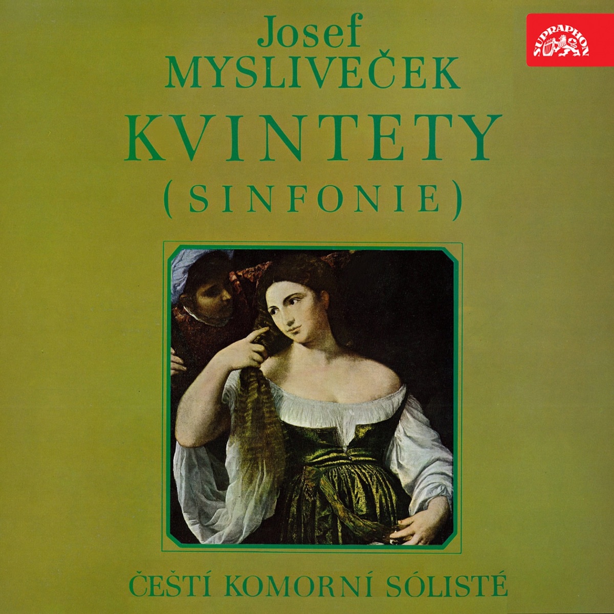 Mysliveček: String Quintets by Miroslav Matyáš & Czech Chamber Soloists album cover
