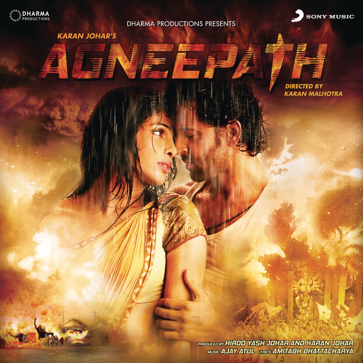 Agneepath (Original Motion Picture Soundtrack) by Ajay-Atul album cover