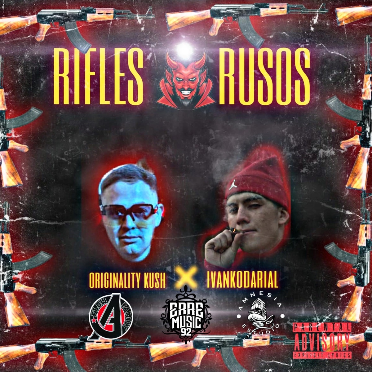 Rifle$ Ru$o$ (feat. Originality Kush) - Single by Ivanko Da Real album cover