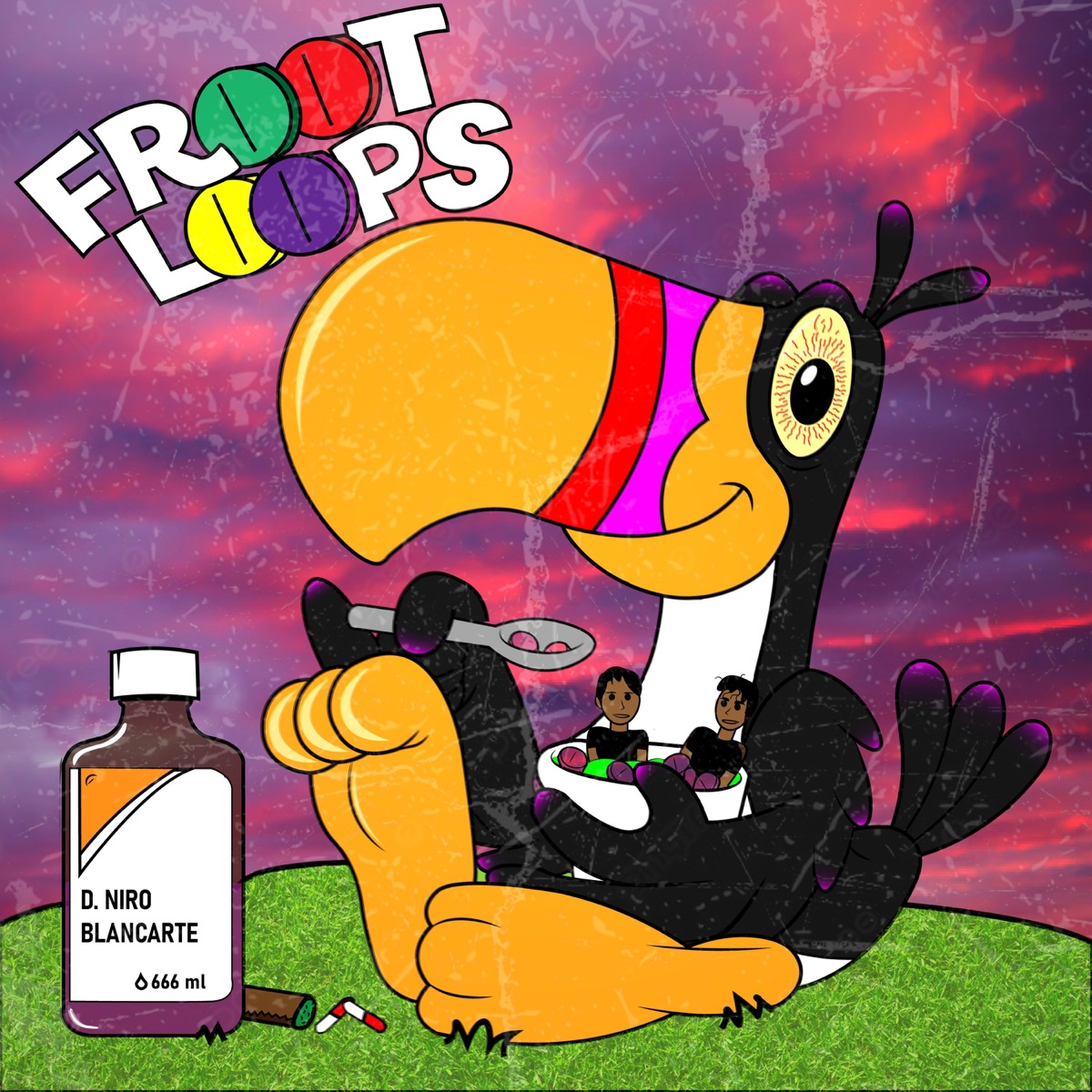 Froot Loops - Single by D. Niro & Blancarte album cover